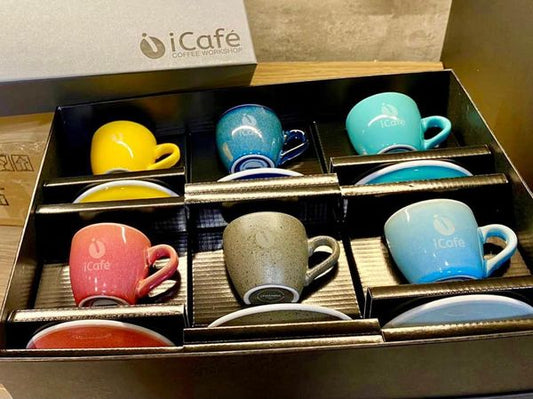 Egg-shape Espresso Cup (All 6 colours included)